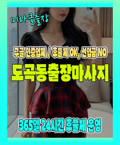 도곡동출장마사지 100% 후불제, 도곡동출장안마 24시간 방문 서비스